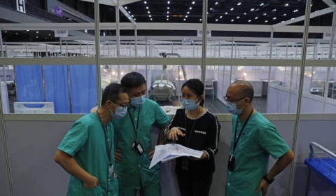 중국, 광범위한 코로나 바이러스 테스트를 위해 홍콩으로 팀 파견